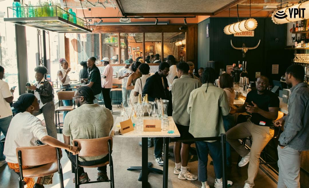 Cafe networking event